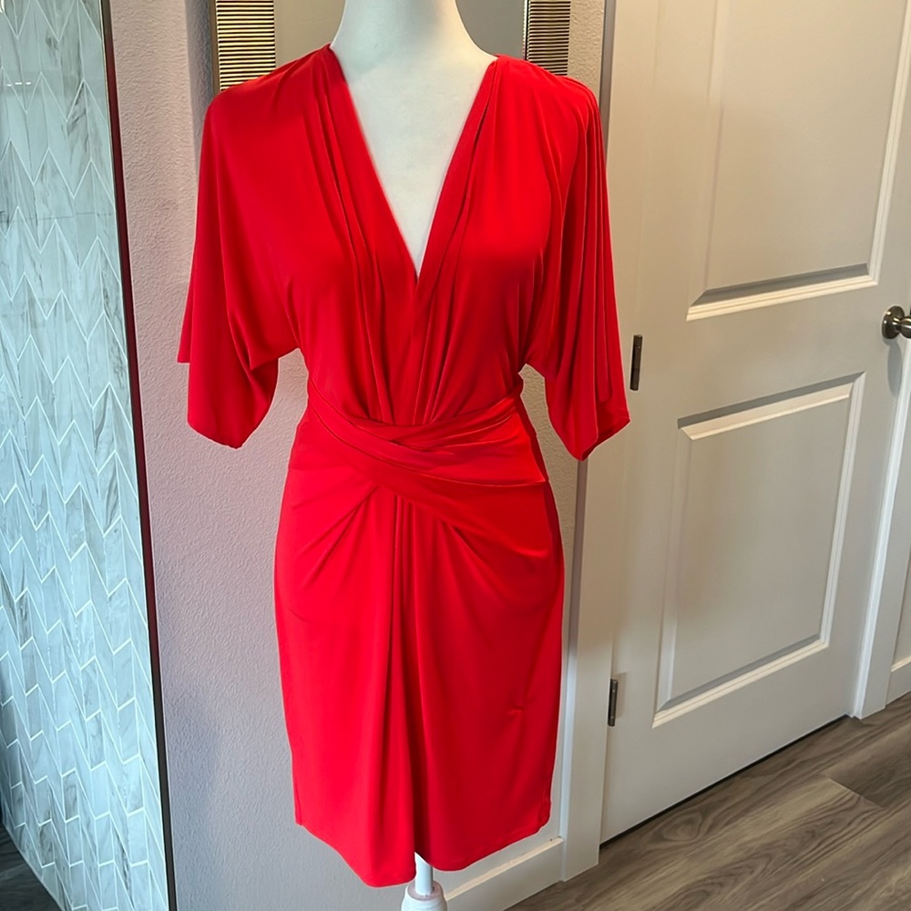Wrap belt dress